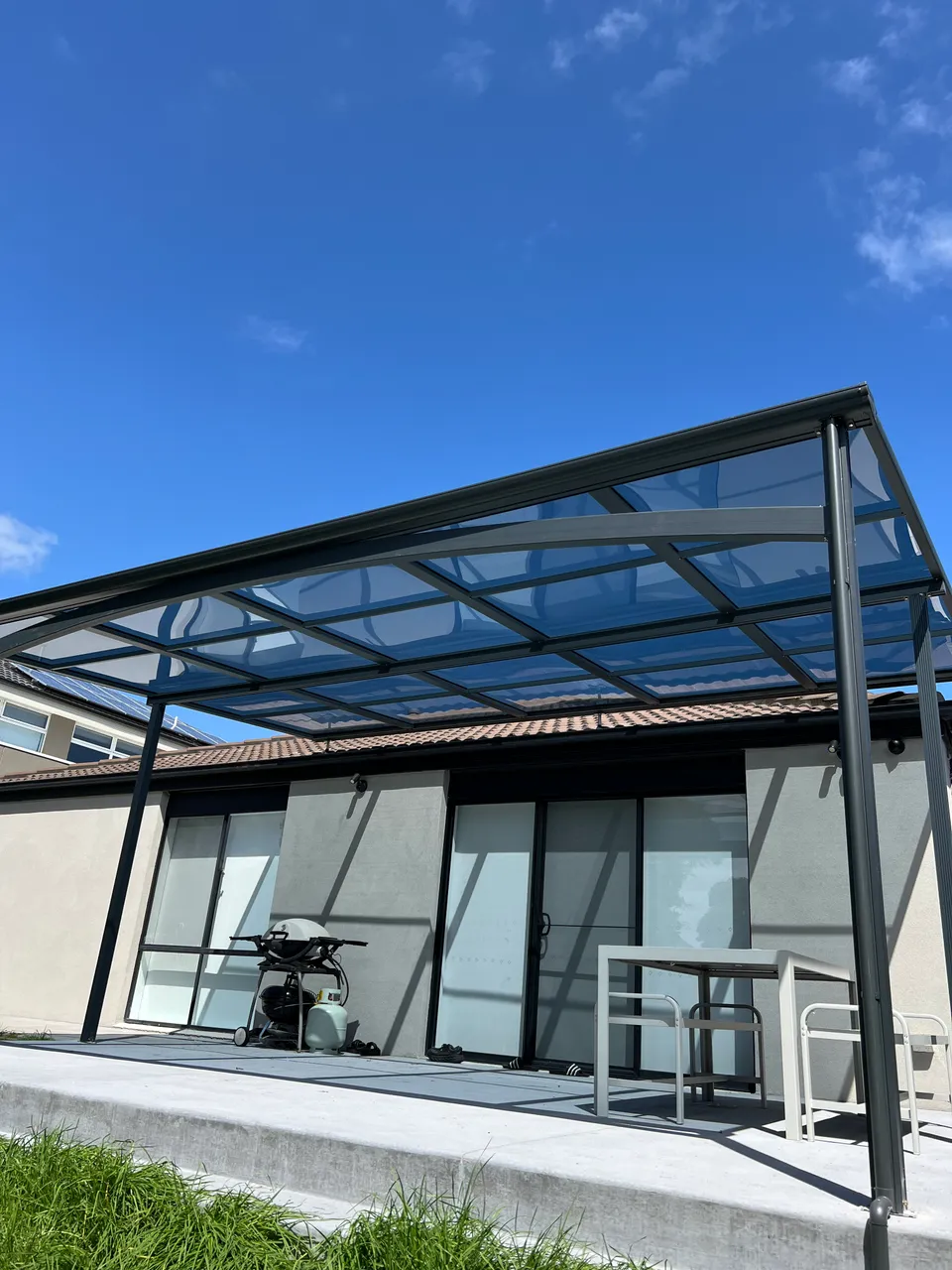 Clearview patio installation illustrating the guide topic